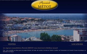 Agence immobilière à Marseille 13008 - Pierrick Métot pour tous vos projets