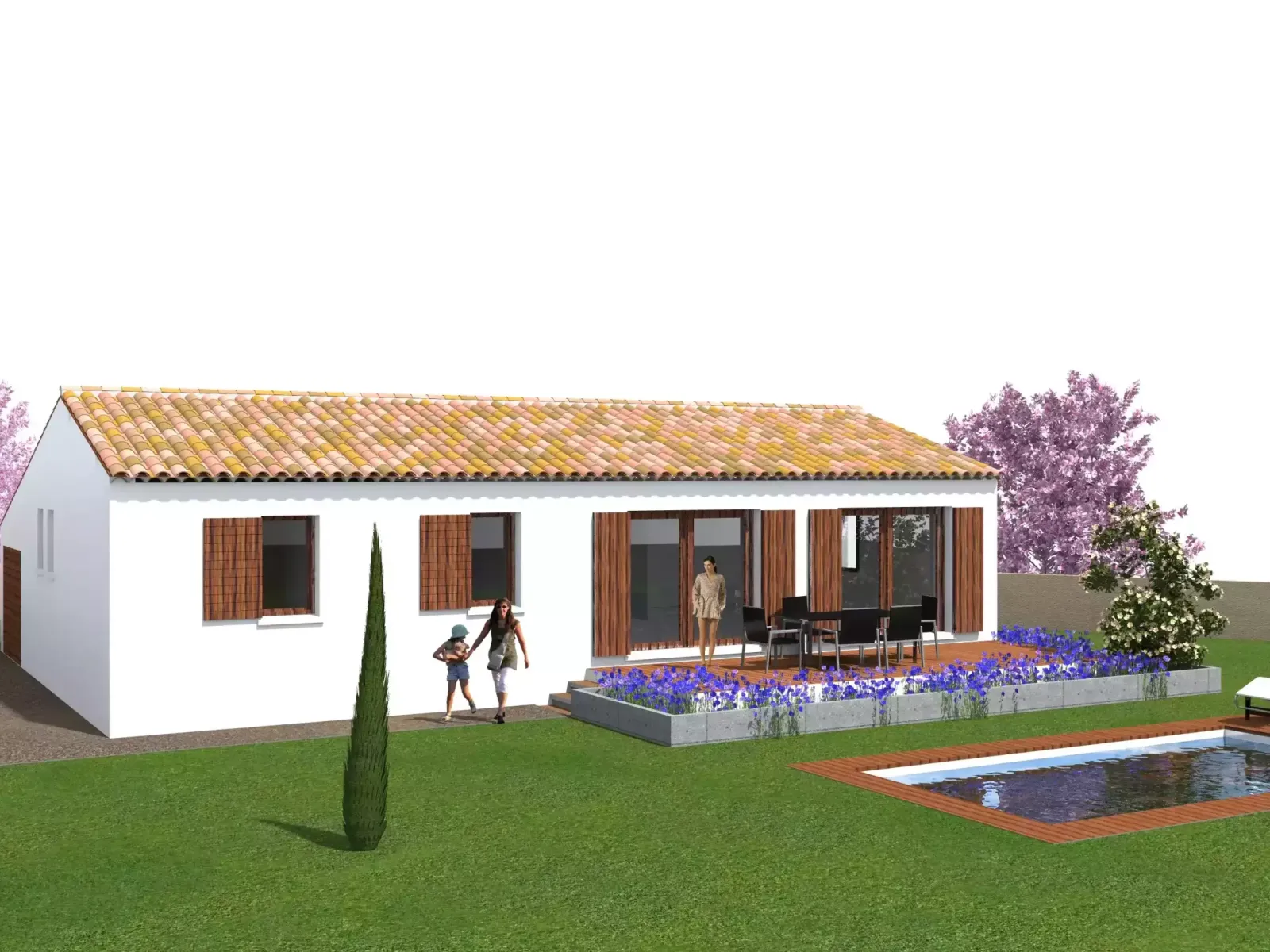 Construction de Maison Individuelle avec Piscine à Uzès dans le Gard