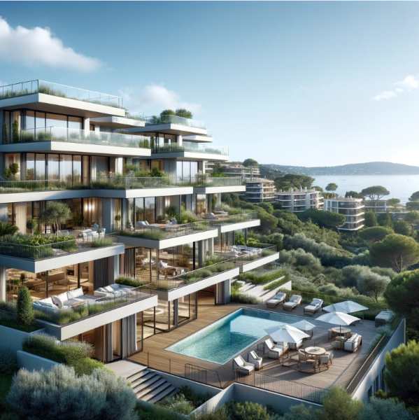 Appartements Neufs de Luxe avec Terrasse en Bord de Mer à Hyères avc AGV Neuf Immo