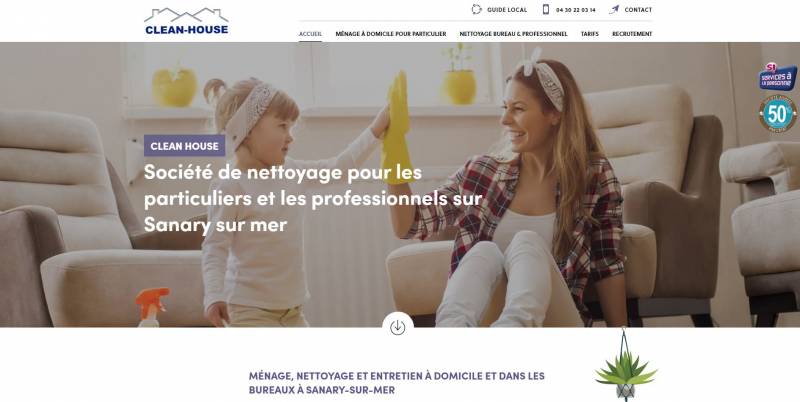 Société de nettoyage à domicile à Sanary