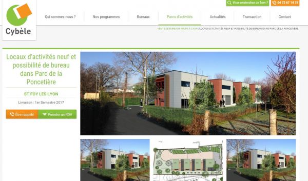 vente de bureaux neufs à Lyon