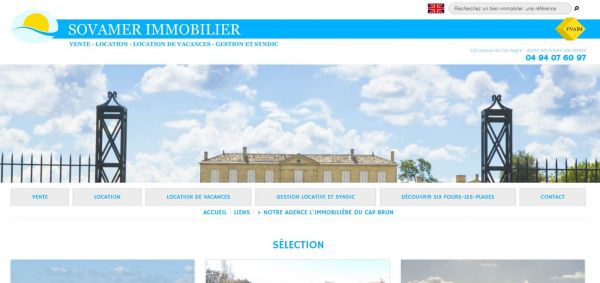 Trouver une location de vacances à Six Fours les Plages - Sovamer